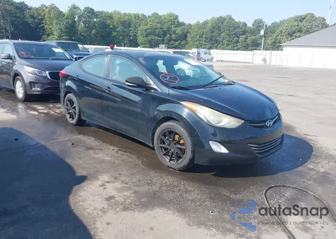 2012 Hyundai Elantra Limited из США, поврежденный, VIN 5NPDH4AE7CH120719